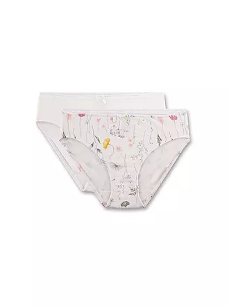 SANETTA | Mädchen Slip 2er Pkg.whitepebb | 